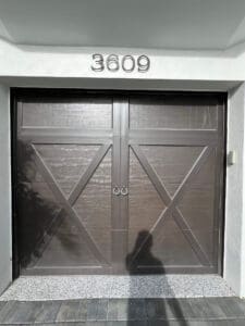 exterior door painting